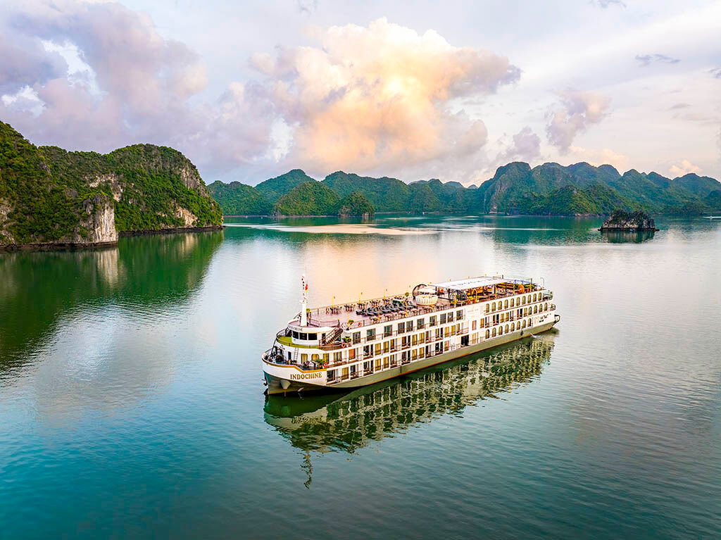 Sail into luxury with Indochine Cruise